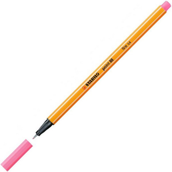Ручка Капиллярная Stabilo Point 88 Светло-Розовая (STABILO 88/29)
