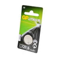 Батарейка GP Lithium GPCR2016-2CR1 CR2016 BL1
