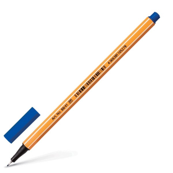 Ручка капиллярная Stabilo Point 88 0,4 мм, 88/41 синий (Stabilo 88/41)*