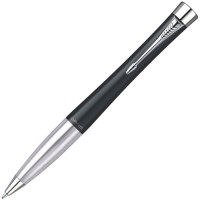 Ручка шариковая автоматическая Parker Urban K200, Muted Black CT, стержень: синий (Parker S0767030, 2150858)