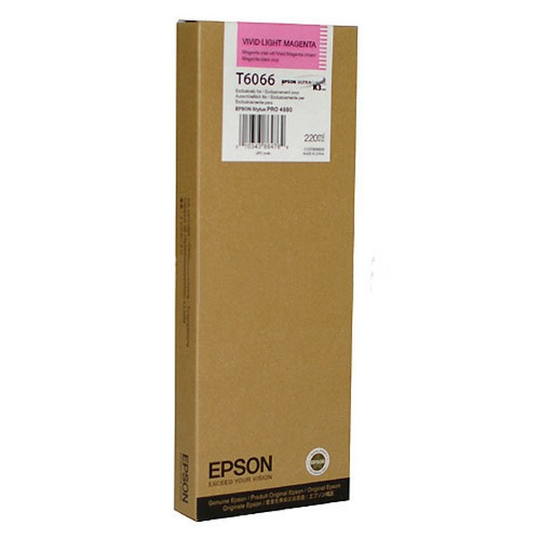 Epson C13T606600 Картридж светло-пурпурный T6066 Epson Stylus Pro 4880 (220 мл)