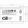 Аккумуляторная батарея CSB GP1272 F2 (12V28W) (12В / 7,2Ач, 28Вт / Эл P(15мин) Клемма: F2, ДхШхВ: 151x65x99, срок службы: 5 лет, вес: 2,1кг) (CSB GP1272 F2 (12V28W)) Аккумуляторная батарея CSB GP1272 F2 (12V28W) (12В / 7,2Ач, 28Вт / Эл P(15мин) Клемма: F2, ДхШхВ: 151x65x99, срок службы: 5 лет, вес: 2,1кг) (CSB GP1272 F2 (12V28W))