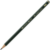 Карандаш чернографитный Faber-Castell CASTELL 9000 4B (Faber-Castell 119004)