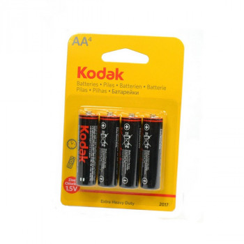 Батарейка Kodak Super Heavy Duty ZINC R6 BL4 (Комплект 4 шт.) Тип: R6Цена: за комплект