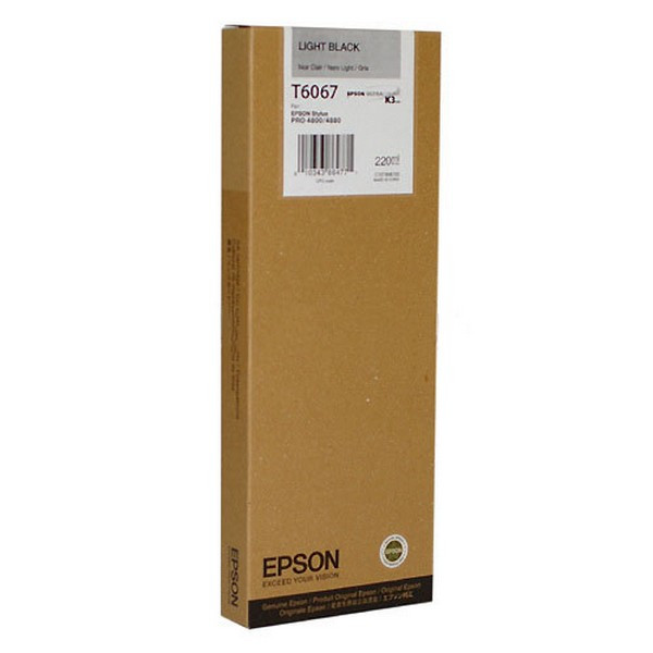 Epson C13T606700 Картридж серый T6067 Epson Stylus Pro 4880 (220 мл)