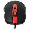 Мышь проводная игровая REDRAGON Gerderus, USB, 6 кнопок + 1 колесо-кнопка, оптическая, черная, 70241