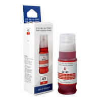 NV Print NVP-4716C001 Чернила GI-43 R (NV-4716C001) для Canon Pixma G540, G640 (70 мл) Red (в коробке) совместимые