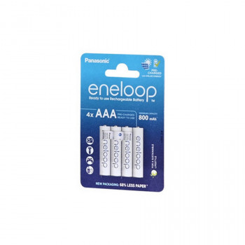 Аккумулятор Panasonic eneloop BK-4MCDE/4CP 800мАч AAA BL4 (Комплект 4 шт.) Тип: MH800AAAЦена: за комплект