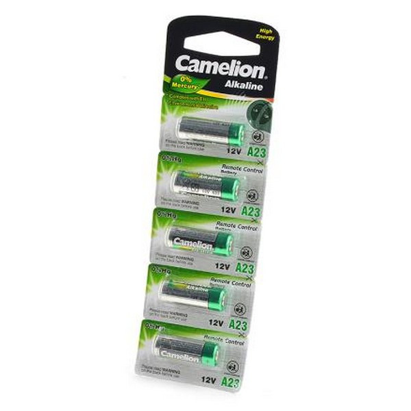 Батарейка Camelion A23-BP5 LR23A (0% Hg) BL5