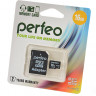 Носитель информации PERFEO microSD 16GB High-Capacity (Class 10) с адаптером BL1