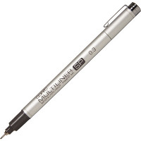 Ручка капиллярная Copic Multiliner SP 0.3 mm черный, алюминиевый корпус (Copic MLSP 804115)