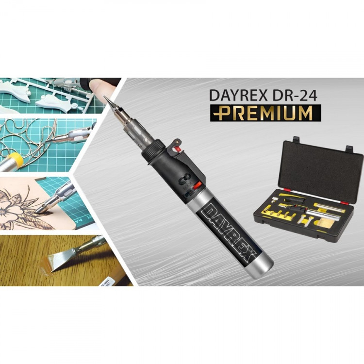 Газовый паяльник DAYREX DR-24 Premium