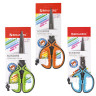 Ножницы BRAUBERG 19 см ULTRA COLOR, резиновые ребристые вставки, цвет ассорти, 1 шт. (BRAUBERG 237456)