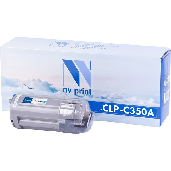 NV Print NVP-CLPC350AC Картридж совместимый NV-CLP-C350A Cyan для Samsung CLP 350 /  350N (2000k)