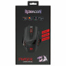 Мышь проводная игровая REDRAGON Phaser, USB, 5 кнопок+1 колесо-кнопка, оптическая, черная, 75169