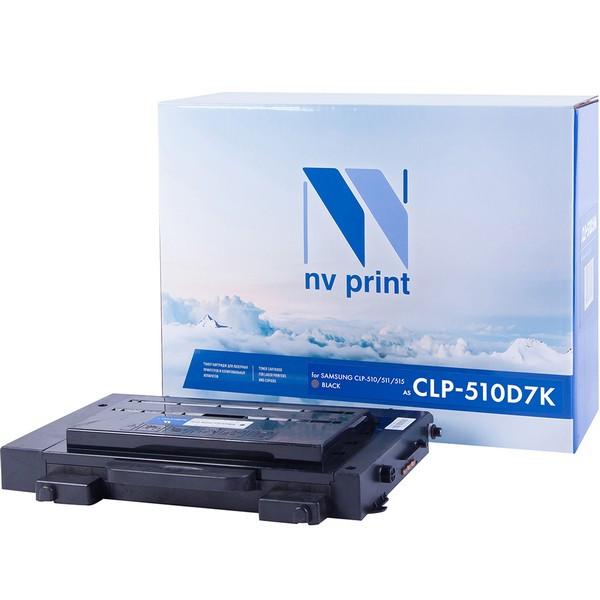 NV Print NVP-CLPK510D7Bk Картридж совместимый NV-CLP-K510D7 Black