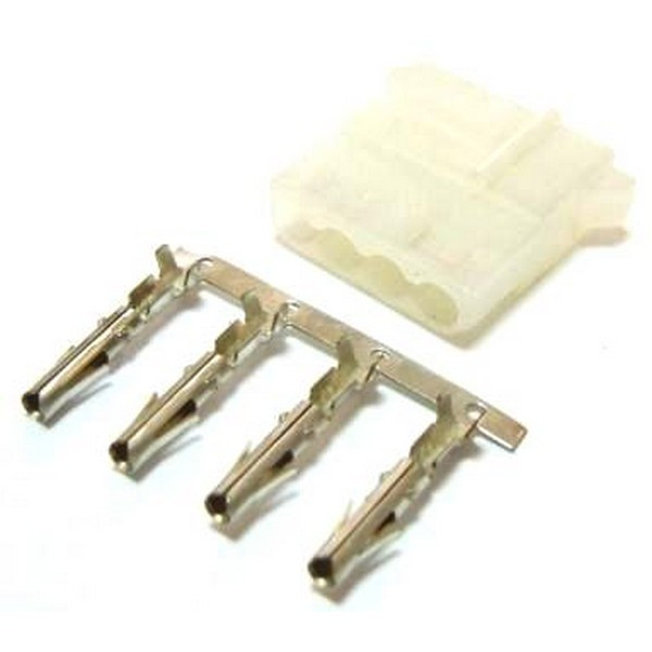 Разъем Molex 4 pin TH-4F (мама) на кабель