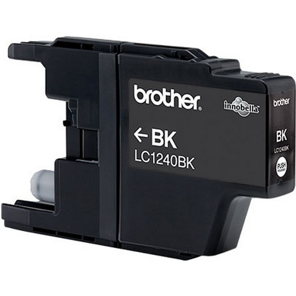 Brother LC1240BK Картридж Brother LC-1240BK для MFCJ5910/6510/6910/J430/J825/DCPJ525W чёрный (600стр)