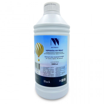 NV Print NVP-INK1000UBk Чернила NVPRINT универсальные на водной основе NV-INK1000UBk для аппаратов Сanon / Epson / НР / Lexmark (1000 ml) Black совместимые NVP-INK1000UBK, Совместимость: , ресурс: 0 стр.