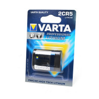 Батарейка VARTA PROFESSIONAL LITHIUM 6203 2CR5 BL1 Использовать до 2023