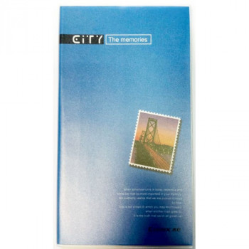 Блокнот Comix City C4013 90 x 166 mm 82 листов, линейка (Comix C4013) Блокнот-ежедневник для записи данных и планирования встреч и мероприятий.