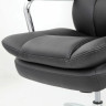 Кресло офисное BRABIX PREMIUM "Amadeus EX-507", экокожа, хром, черное, 530879