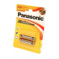 Батарейка Panasonic Alkaline Power LR03APB/2BP LR03 BL2 (Комплект 2 шт.)