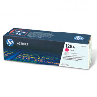 Картридж лазерный HP (CE323A) CLJ CM1415FN/FNW/CP1525N/NW, №128A, пурпурный, оригинальный, ресурс 1300 страниц