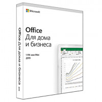 Программный продукт MICROSOFT "Office 2019 для дома и бизнеса", электронный ключ на 1 ПК Windows 10 или Mac, T5D-03242, T5D-03361
