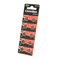 Батарейка Camelion AG10-BP10(0%Hg) AG10 389 BL10