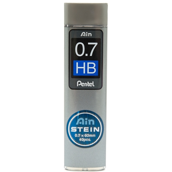 Грифели для карандашей Pentel Ain Stein 0,7 мм HB 40 шт. (Pentel C277-HB)