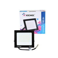 Прожектор КОСМОС K_PR5_LED_50 светодиодный, 50Вт, 6500К, IP65 черный