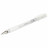 Ручка гелевая BRAUBERG White, 0.5 мм, с грипом, белая (BRAUBERG 143416)