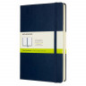 Блокнот Moleskine Classic Expended Large 130 x 210 мм, 400 стр., нелинованный, синий сапфир (Moleskine QP062EXPB20)