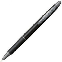 Ручка шариковая автоматическая Penac Needle Tech, с резиновым упором, 0,5 мм, черная (Penac BA1306-06EF)