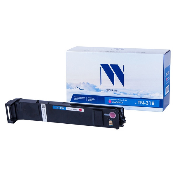 NV Print NVP-TN-318M Тонер-картридж совместимый NV-TN-318 Magenta для Konica-Minolta bizhub: C20,  C20P (8000k)