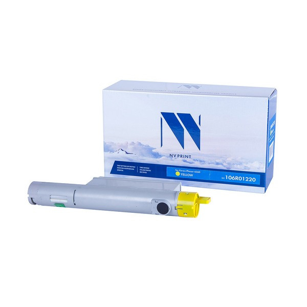 NV Print NVP-106R01220Y Картридж совместимый NV-106R01220 Yellow для Xerox Phaser 6360 (12000k)