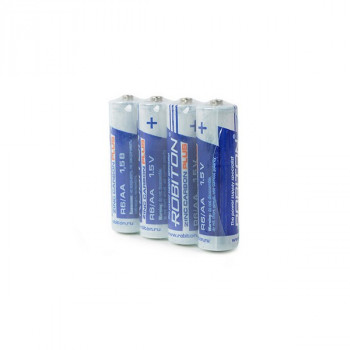 Батарейка ROBITON PLUS R-R6-SR4 R6 SR4 (Комплект 4 шт.) Тип: R6Цена: за комплект