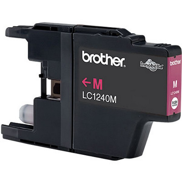 Brother LC1240M Картридж Brother LC-1240M для MFCJ5910/6510/6910/J430/J825/DCPJ525W пурпурный (600стр)