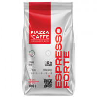 Кофе в зернах PIAZZA DEL CAFFE "Espresso Forte" 1 кг, 1097-06