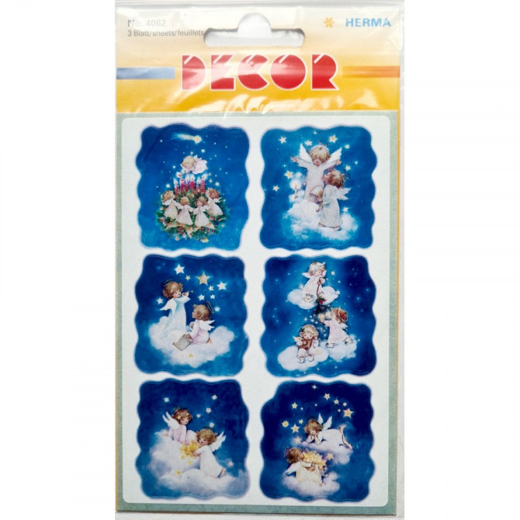 HERMA 4062 Decor Наклейки Новый Год