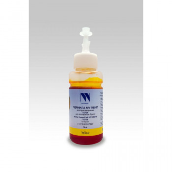 NV Print NVP-INK-T6734Y Чернила T6734 (C13T67344A) для Epson L800, L805, L810, L815, L850, L1800  (70 ml) Yellow совместимые NVP-INK-T6734Y, Совместимость: , ресурс: 0 стр.