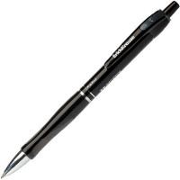Ручка шариковая автоматическая ERICH KRAUSE MEGAPOLIS CONCEPT, с резиновым упором, 0,7 мм, черная (ERICH KRAUSE 32)