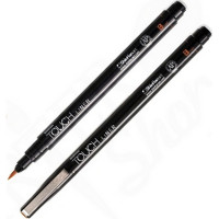 Ручка капиллярная ShinHan Touch Liner Brush коричневый (ShinHan 4300700)