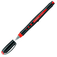 Ручка Роллер Stabilo Bl@Ck , 0,5 мм., Цвет Чернил: Красный, Черный Корпус (STABILO 1018/40)