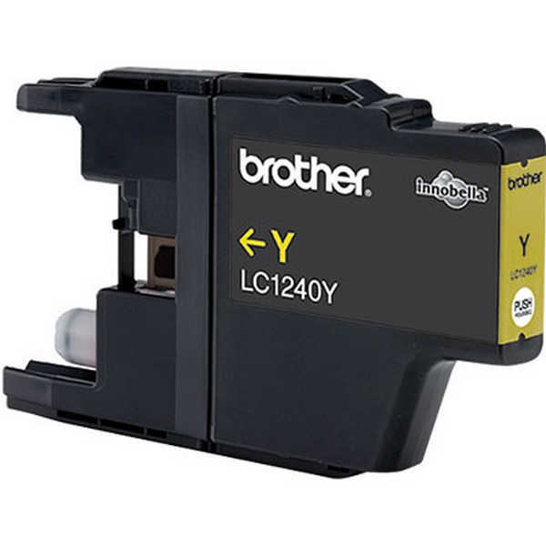 Brother LC1240Y Картридж Brother LC-1240Y для MFCJ5910/6510/6910/J430/J825/DCPJ525W жёлтый (600стр)