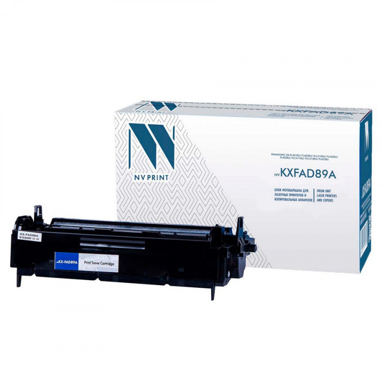 NV Print NVP-KXFAD89A Блок фотобарабана совместимый NV-KX-FAD89A для Panasonic KX-FL401RU /  FL403RU /  FLC412RU /  FL422RU /  FL402RU /  FLC411RU /  FLC413RU /  FL423RU (10000k)