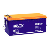 Energon Delta GX 12-200 Аккумуляторная батарея DELTA GX 12-200 (12В / 200Ач, Тип: AGM;Гелевый, Клемма: Болт М8, ДхШхВ: 522х238х218мм (Полная высота: 227мм), срок службы: 15 лет, Гарантия: 2г, вес: 65кг)