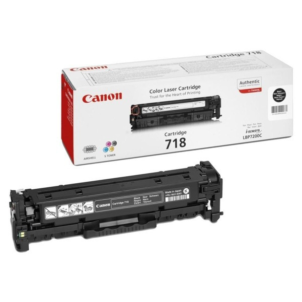 Canon 2662B002 Тонер-картридж 718 Bk черный для Canon LBP 72.. / 76.. / MF 83.. / 85.. (3400 стр.)