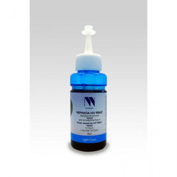 NV Print NVP-INK-T6735LC Чернила T6735 (C13T67354A) для Epson L800, L805, L810, L8158, L850, L1800  (70 ml) Light Cyan совместимые NVP-INK-T6735LC, Совместимость: , ресурс: 0 стр.